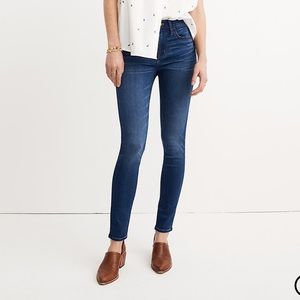 Madewell road tripper skinny jeans